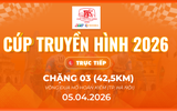 Live: Chặng 3 - Vòng đua Hồ Hoàn Kiếm (TP. Hà Nội) - 42.5 km | Cúp Truyền hình 2026