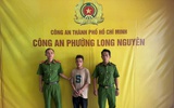 Bắt giữ đối tượng trộm cắp tài sản tại tại Miếu Bà Chúa Xứ Nguyên Nhung, phường Long Nguyên