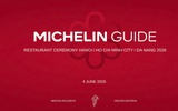 Ngày 4/6, công bố danh sách Sao MICHELIN Guide tại Hà Nội, TP. Hồ Chí Minh, Đà Nẵng