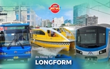 Giao thông xanh - Đi vui, về khỏe: Liên hoàn các phương tiện giao thông công cộng