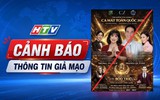 HTV cảnh báo thông tin giả mạo liên quan đến cuộc thi âm nhạc "Tìm kiếm tài năng ca hát toàn quốc 2026"