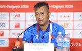 HLV Đinh Hồng Vinh hài lòng với tinh thần thi đấu của U23 Việt Nam