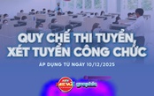 Quy chế thi tuyển, xét tuyển công chức