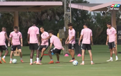 Messi và các đồng đội chuẩn bị cho trận chung kết MLS miền Đông