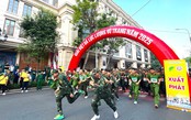 Giải việt dã Lực lượng vũ trang năm 2025: Rộn ràng bước chân chiến sĩ giữa lòng TP