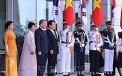 Tổng thống Hàn Quốc chủ trì Lễ đón trọng thể Tổng Bí thư Tô Lâm và Phu nhân