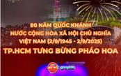 NewZgraphic: 80 năm Quốc khánh, TP.HCM tưng bừng pháo hoa