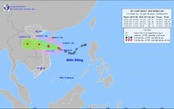 Áp thấp nhiệt đới trên Biển Đông có khả năng mạnh lên thành bão, ảnh hưởng trực tiếp ven biển từ Thanh Hóa đến Huế