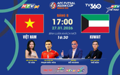 HTV tiếp tục đồng hành cùng bóng đá Việt Nam tại VCK Futsal Châu Á 2026