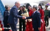 Tổng thống Liên bang Thụy Sĩ Guy Parmelin và Phu nhân bắt đầu thăm chính thức Việt Nam