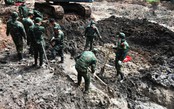 Ngày 3/10, quy tập thêm 8 bộ hài cốt liệt sĩ tại Công viên Lê Thị Riêng