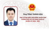 Tóm tắt tiểu sử ông Tống Thành Hậu ứng cử Hội đồng nhân dân TP. Hồ Chí Minh Khóa XI