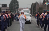 Đuốc Olympic mùa Đông đi qua vùng Lombardy