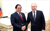 Thủ tướng Phạm Minh Chính hội kiến Tổng thống Nga Vladimir Putin