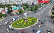 TP Hồ Chí Minh thí điểm phân luồng mới tại vòng xoay Nguyễn Bỉnh Khiêm