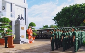 Biên phòng cửa khẩu cảng Bà Rịa - Vũng Tàu dâng hoa tưởng niệm Chủ tịch Hồ Chí Minh