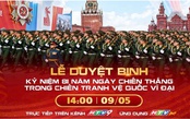 Tường thuật trực tiếp: Lễ duyệt binh kỷ niệm 81 năm Ngày Chiến thắng trong Chiến tranh Vệ quốc vĩ đại tại Quảng trường Đỏ, Liên bang Nga
