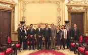 Lãnh đạo TP. Hồ Chí Minh tiếp doanh nghiệp đến chào xã giao
