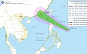 Vùng áp thấp đã mạnh lên thành áp thấp nhiệt đới
