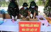Cố gắng lấy mẫu hài cốt liệt sĩ xong trước thời hạn, đảm bảo chính xác và tôn nghiêm