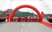 Khánh thành tuyến đường gần 500 tỷ đồng kết nối khu du lịch với cao tốc Tuyên Quang - Phú Thọ