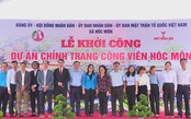 Thêm không gian xanh, nâng tầm chất lượng sinh hoạt tại Công viên Hóc Môn
