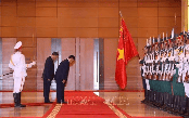 Tổng Bí thư, Chủ tịch nước Tô Lâm chủ trì Lễ đón chính thức Nhà vua Vương quốc Thái Lan và Hoàng hậu