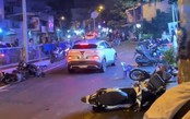 Ôtô tông nhiều xe máy trước quán nhậu ở TP. Hồ Chí Minh