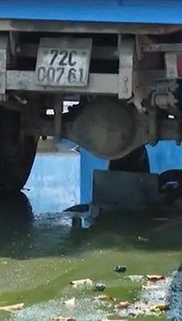 Xử lý nhanh vụ đọng nước thải tại khu vực Bãi trước - Vũng Tàu