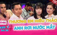 Anh trai bật khóc vì thương em hiếu thảo