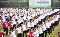 Hơn 2.000 người tham gia "Đồng diễn dưỡng sinh vì sức khỏe cộng đồng"