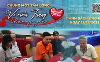 Danh sách khán giả ủng hộ quỹ “Chung một tấm lòng: Vì miền Trung thương yêu" từ 16 giờ ngày 14/12/2025 đến 17 giờ ngày 15/12/2025