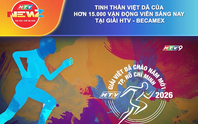 Tinh thần việt dã của hơn 15.000 vận động viên sáng nay tại giải HTV - Becamex