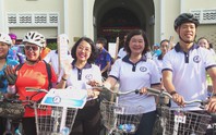 Phường Bến Thành tổ chức lễ diễu hành xe đạp "Đồng hành đổi mới - Vững bước tương lai"