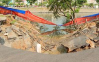 Khẩn trương xử lý sự cố sụp lún nghiêm trọng trên đường Ba Đình, TP. Hồ Chí Minh