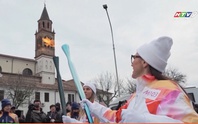 Rước đuốc Olympic tiếp tục hành trình xuyên nước Ý