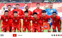 Đội tuyển Việt Nam giữ hạng 99 FIFA, đứng thứ hai Đông Nam Á