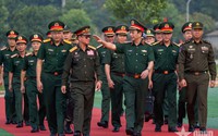 Quân đội ba nước Việt Nam - Lào - Campuchia bắt đầu diễn tập chung về phòng thủ dân sự