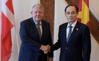 Bộ trưởng Ngoại giao Lê Hoài Trung gặp Bộ trưởng Ngoại giao Đan Mạch Lars Løkke Rasmussen