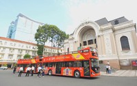 TP. Hồ Chí Minh: Xe buýt điện 2 tầng đầu tiên đi vào hoạt động
