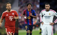 Quả bóng vàng 2026: Kane cạnh tranh Mbappé, Yamal