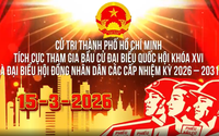 Cử tri TP. Hồ Chí Minh tích cực tham gia bầu cử Đại biểu Quốc hội khóa XVI và Đại biểu HĐND các cấp nhiệm kỳ 2026-2031