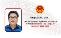 Tóm tắt tiểu sử ông Lê Đức Đạt ứng cử Hội đồng nhân dân TP. Hồ Chí Minh Khóa XI