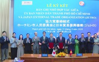 UBND TP. Hồ Chí Minh và JETRO ký kết Bản ghi nhớ hợp tác
