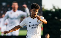 Con trai Ronaldo tập luyện cùng U16 Real Madrid