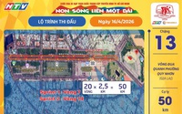 Lộ trình chặng 13 Cúp Truyền hình 2026: Quy Nhơn 50km
