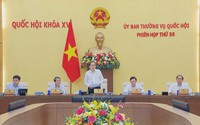 Khai mạc phiên họp thứ 56 của Ủy ban Thường vụ Quốc hội