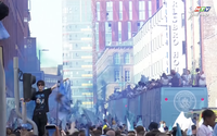 Manchester "nhuộm" xanh ngày chia tay Pep Guardiola