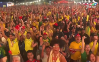 Hàng nghìn người hâm mộ ăn mừng Brazil thắng trận đầu tiên tại World Cup 2026