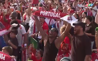 Hàng ngàn cổ động viên Bồ Đào Nha vỡ òa với kỷ lục của Cristiano Ronaldo